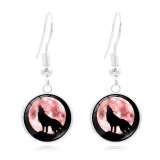 Silver Wolf Earrings