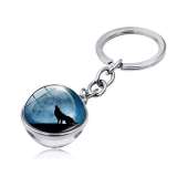 Keychain Charm Wolf