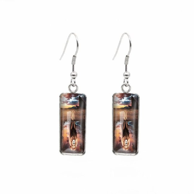 Vintage Lion Earrings