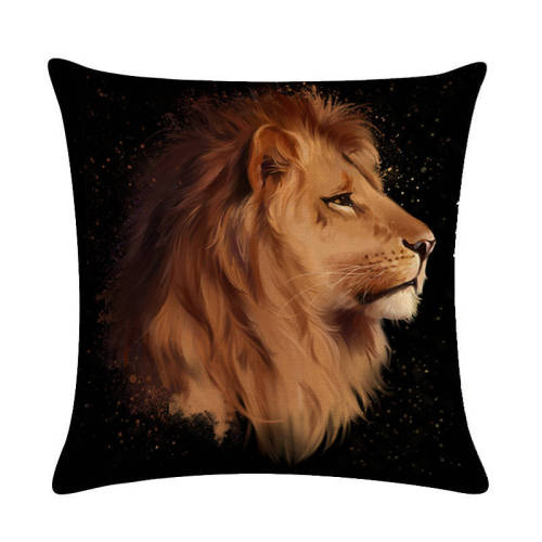 Lion Face Pillow