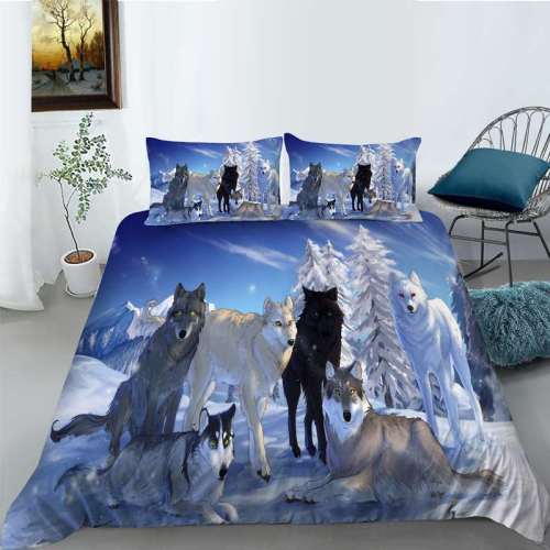 Wolf Bed Comforters
