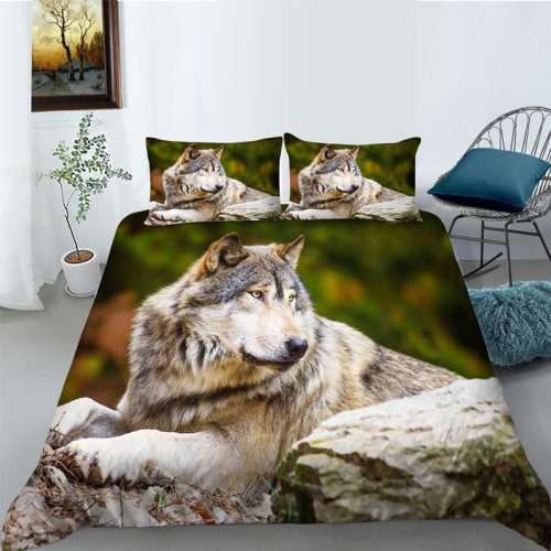 Wolf Bedding Queen