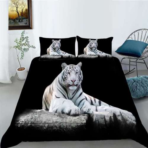 White Tiger Bedding