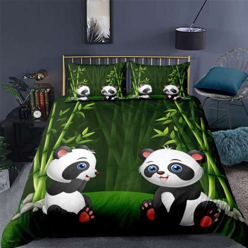 Panda Crib Bedding