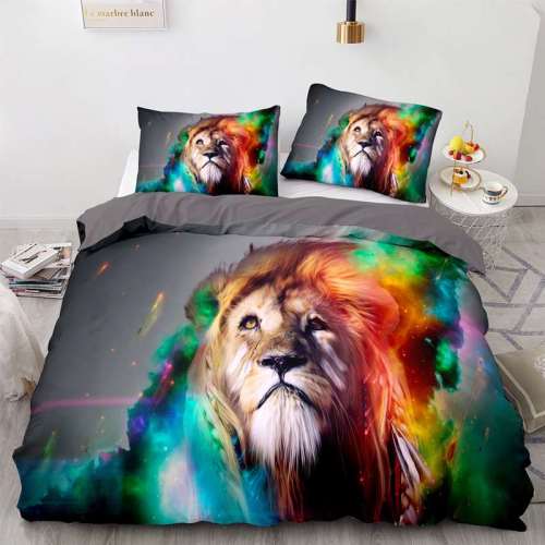 Lion Bed Set Queen