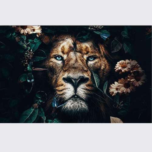 Lion Decorative Canvas Wall Art Poster Home Decoration Painting For Living Room Decor