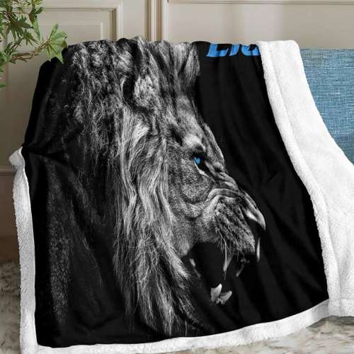 Mexican Lion Blanket
