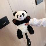 Panda Design Fluffy Crossbody Bag