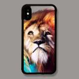 Lion Print Iphone 13 Pro Max Glow in the Dark Case Shockproof Anti-Scratch Frosted Cover For Iphone 7/8/11/XS/11/12/13