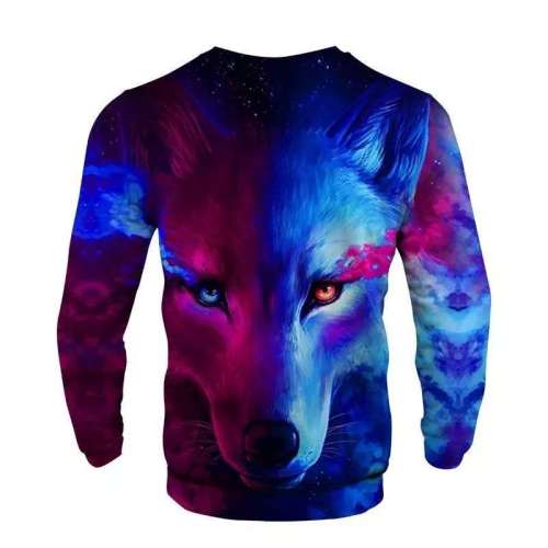 Galaxy Wolf Sweatshirt
