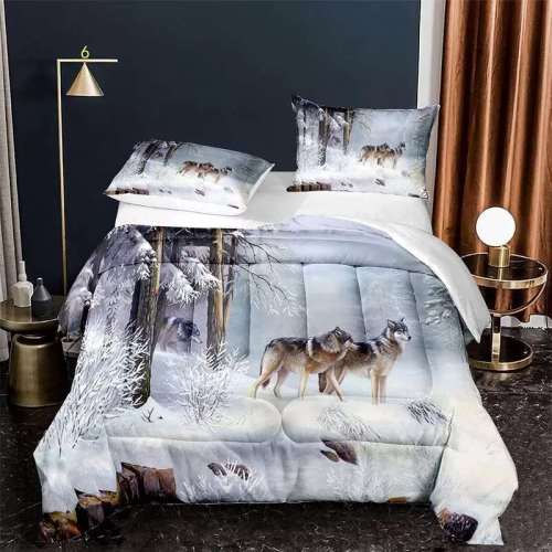 King Size Wolf Comforter