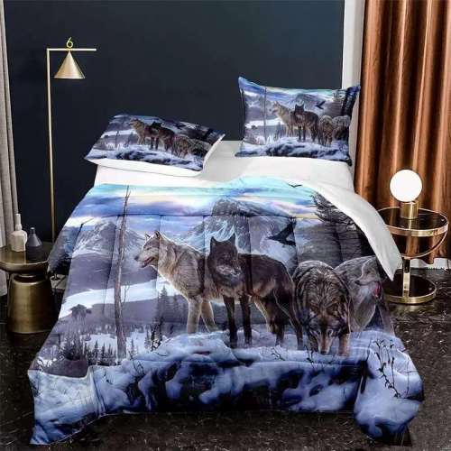 Wolf Comforter Full