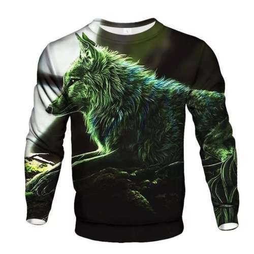 Cool Wolf Sweatshirt
