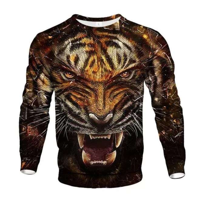 Tiger Sweatshirt Men