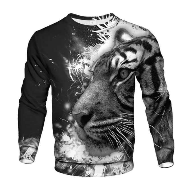Tiger Sweatshirt Black