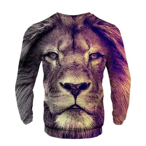 Lion Print Sweatshirt