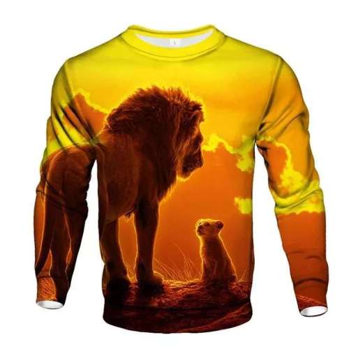 Mens Lion King Sweatshirt