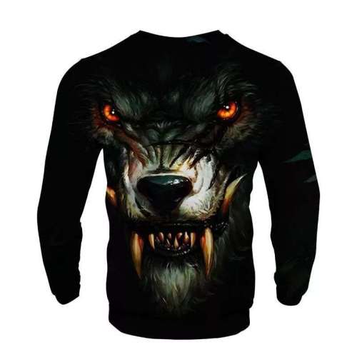 3D Wolf Sweatshirt