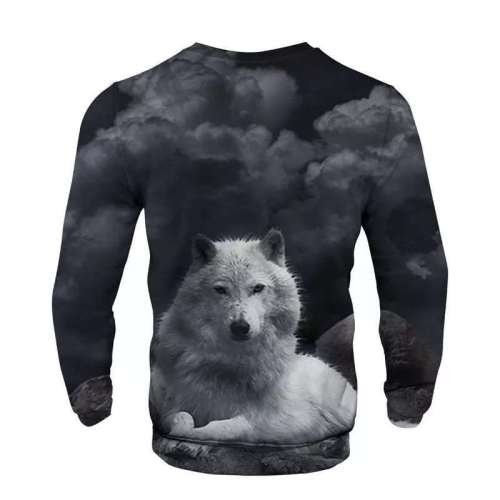 Mens Wolf Sweatshirt