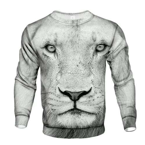 3D Lion Sweatshirt