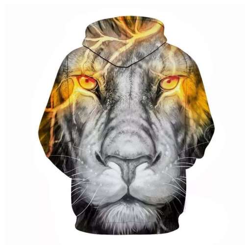 Lightning Lion Hoodie