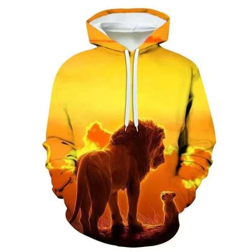 Lion King Mens Hoodie