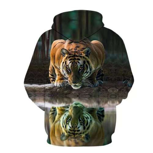 Black Tiger Hoodie