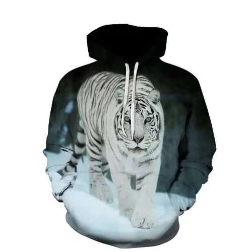 Hoodie With Tiger