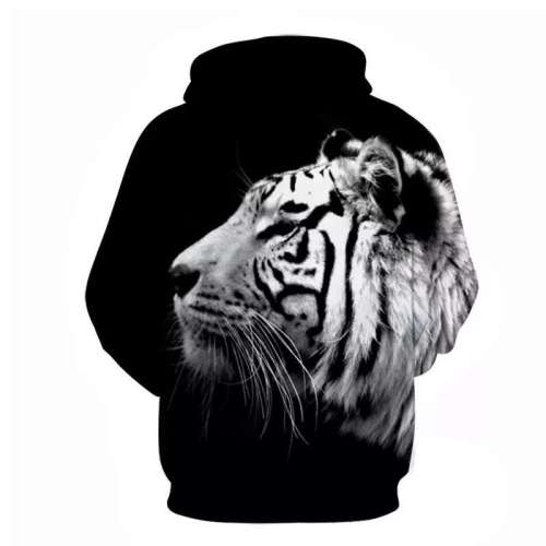 Tiger Black Hoodies