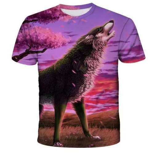 Purple Wolf Shirt