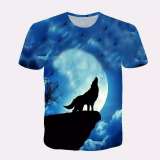 Wolf Howling At The Moon Shirt