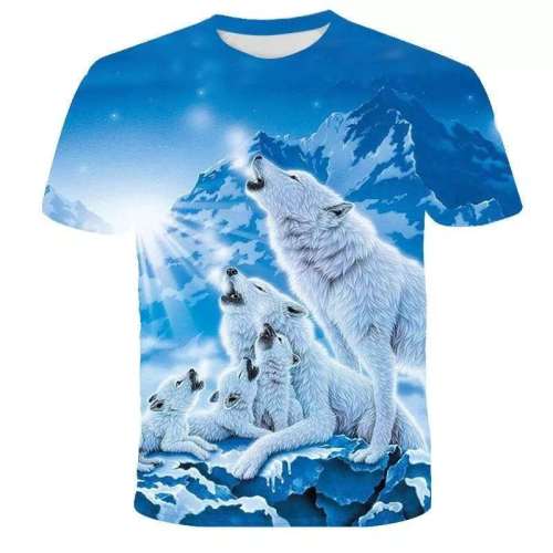 Snow Wolf Pack Shirts
