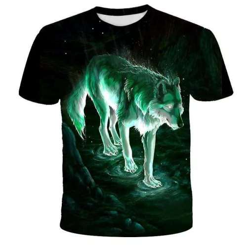 Green Wolf Shirt 