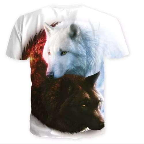 Yin & Yang Wolf Shirt