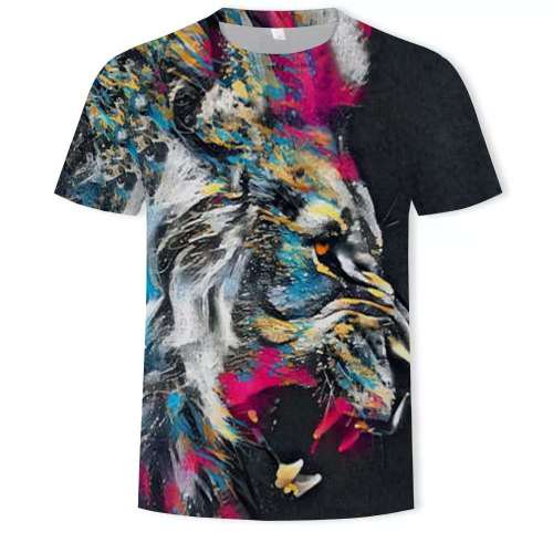 Black Shirt With Lion