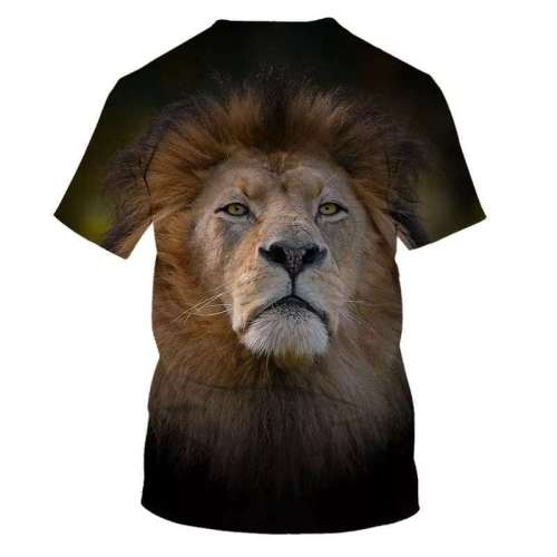 Black Shirt With Lion
