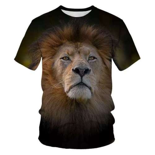 Black Shirt With Lion