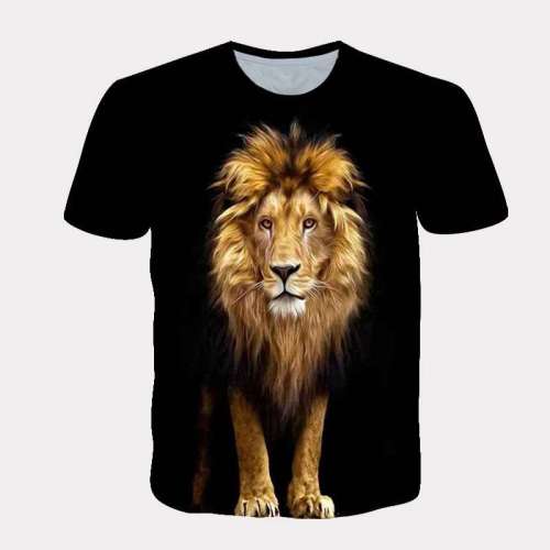 Lion Black Shirt