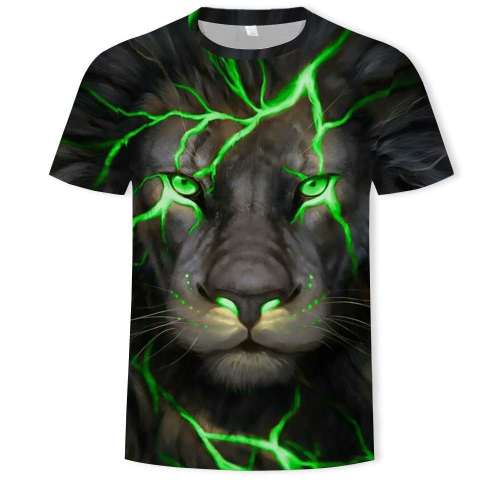 Shirt With Lion Face