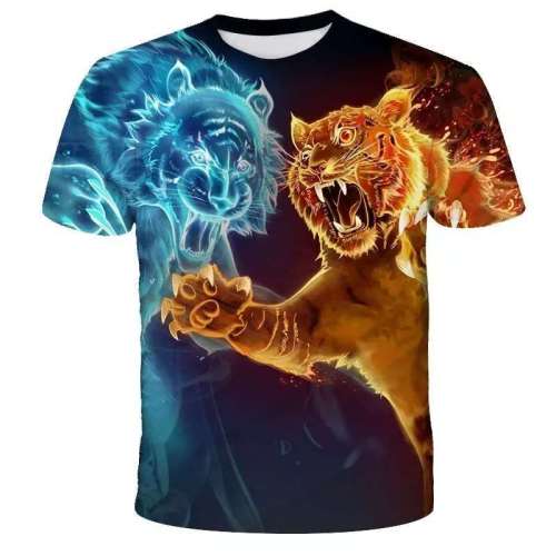Blue And Gold Tiger Shirts