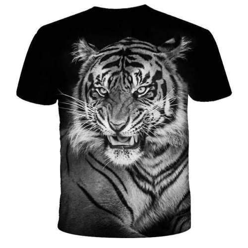 Tiger T shirt Mens
