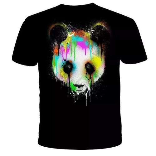 Panda Face T shirt