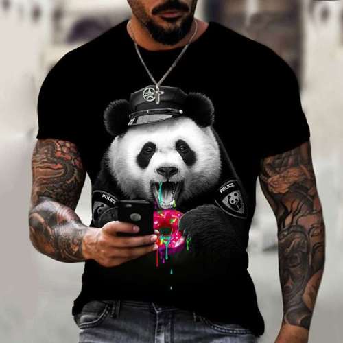 Panda Shirts For Guys