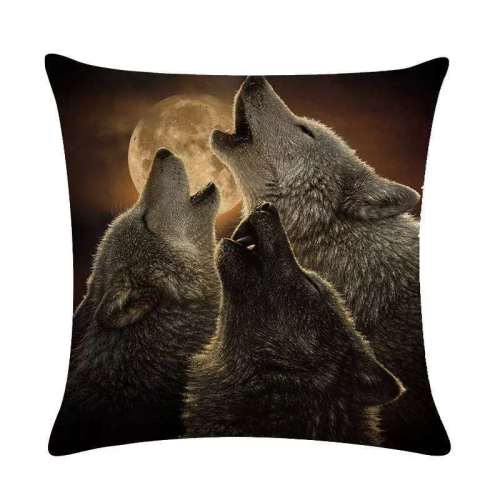 Wolf Pack Cushion