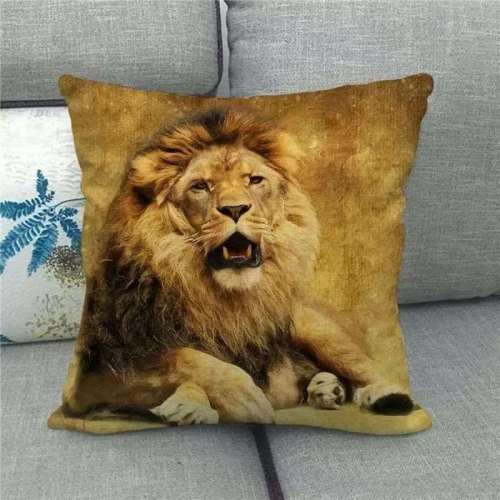 Lion Cushion Pattern