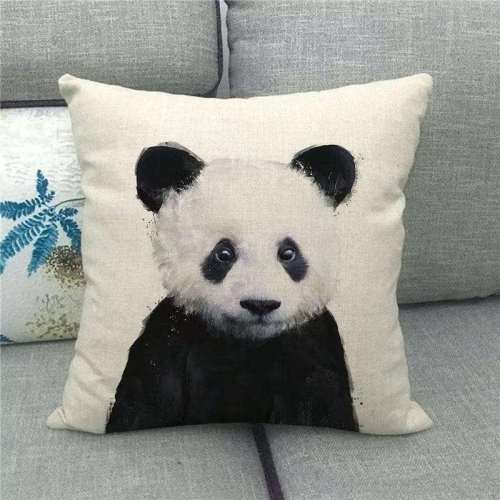 Panda Bear Pillow Case