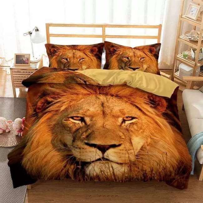 Lion Head Bedding
