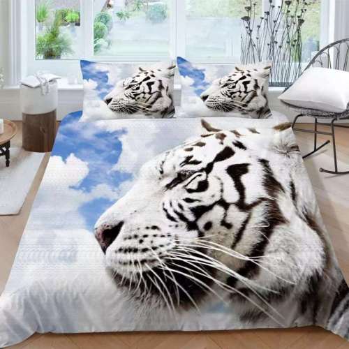 White Tiger Bedding King