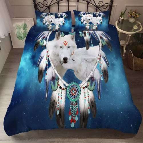 Native American Wolf Bedding