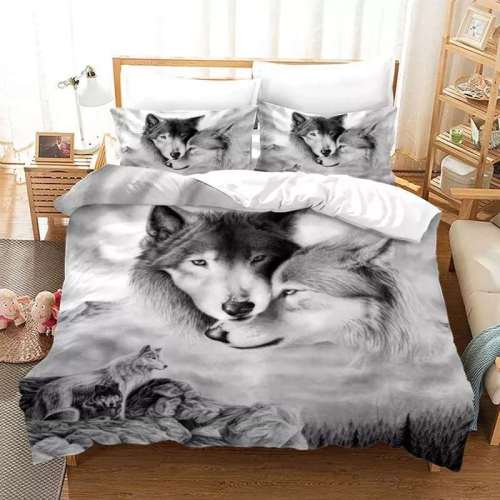 Wolf Love Bedding